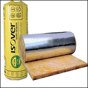 Fieltro con aluminio Isover