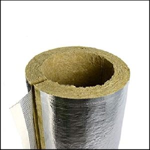 Tubos bipartidos de lana de roca con aluminio